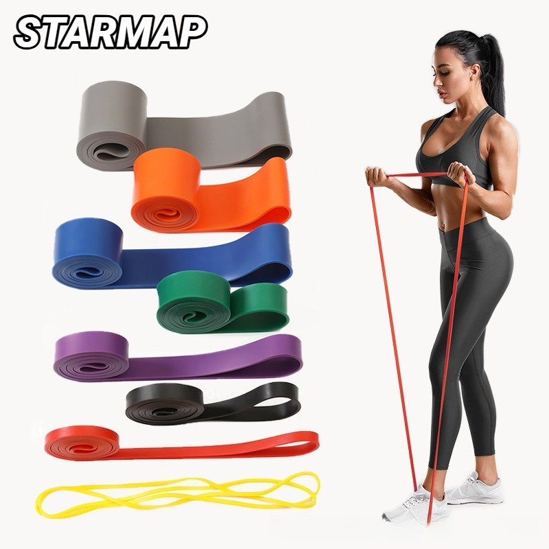 Yoga Fitness Resistance Band - レジスタンスバンド プルアップアシスタンス 男性用 女性用 ホームフィットネス エクササイズ