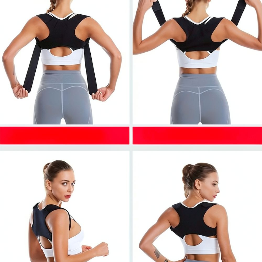 男女兼用、子供用にも対応。背中をサポートし、姿勢を矯正するベ - Posture Corrector Back のレビューと価格