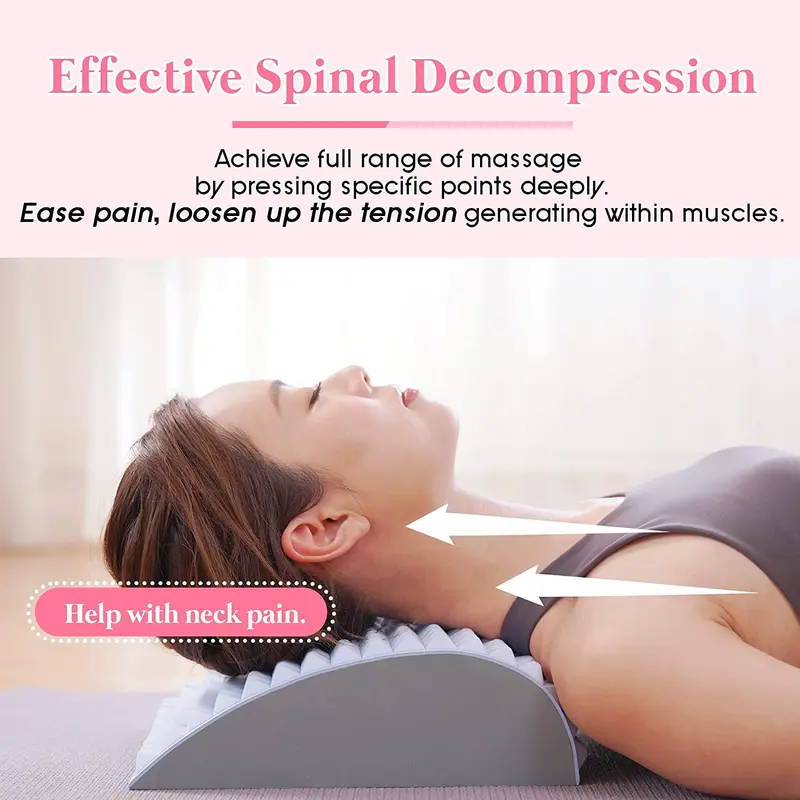 腰痛緩和治療ストレッチ器具 背中ストレッチ枕 慢性腰椎サポー - Posture Corrector Back のレビューと価格